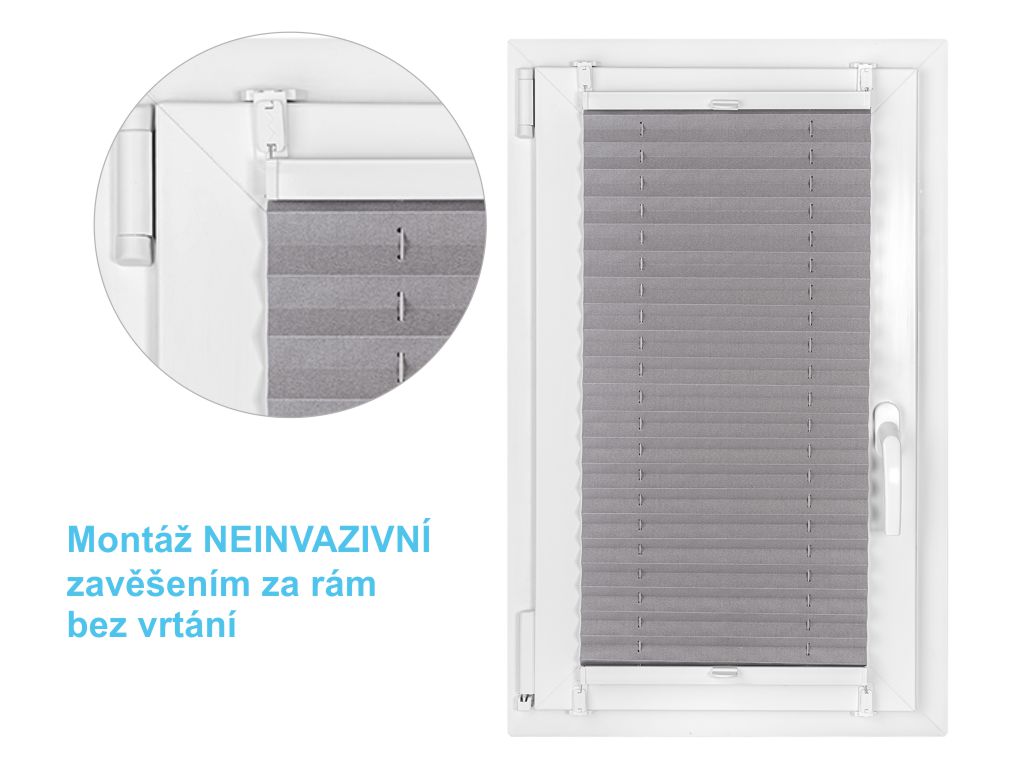 montáž zavěšením na rám